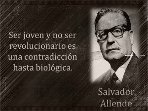 El pecado de Salvador Allende: enfrentarse a las oligarquía mundial. 11 Septiembre 1973.
