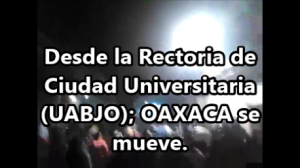 Apoyo desde Oaxaca a la Jornada Global por #Ayotzinapa.