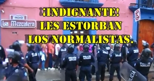 Detención de normalistas de Río Grande, Oaxaca.  #2DeOctubreNoSeOlvida. ¡INDIGNANTE!