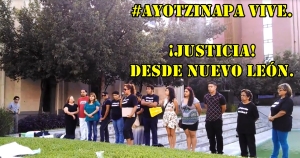 #Ayotzinapa es un crimen de Estado, dicen desde Nueva York. #SOSporMéxico. 
