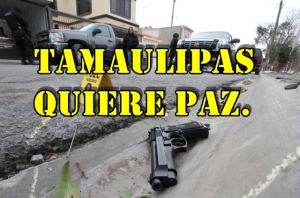 Se manifestan en Tampico para pedir que pare la violencia. Tamaulipas quiere Paz. 
