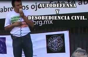 No nos queda más; Autodefensa y Desobediencia Civil. De ConcienciaTV. 