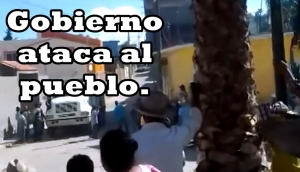 Alcalde priísta dispara a ciudadanos en Oaxaca. 17 heridos y él se fuga. #SOSporMéxico.