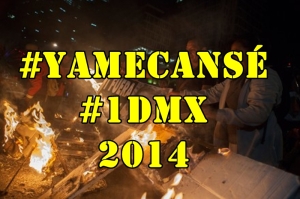 Estas son las marranadas de Mancera y Peña Nieto: Golpeada por la policía. #1DMX. #YaMeCansé. 