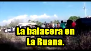 Así fue la balacera en La Ruana. #FueraCastilloDeMichoacán. #YaMeCansé8.