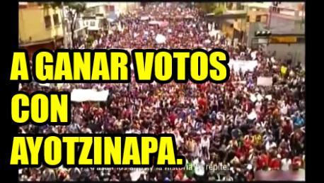 El PRD va a ganar votos usando la tragedia de Ayotzinapa en éste spot.