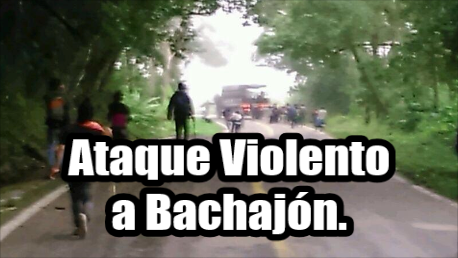 Policía ataca a Bachajón. Usaron armas de fuego. ¡ALERTA!