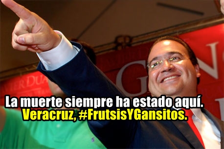 Veracruz, 2o lugar nacional en secuestros y fosas clandestinas. #FrutsisYGansitos.
