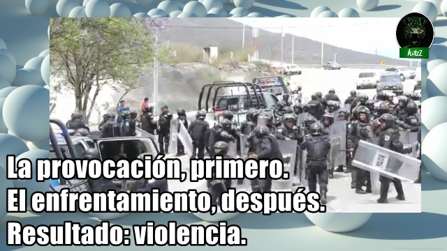 Videos de la agresión de la policía de Guerrero a normalistas de Ayotzinapa.