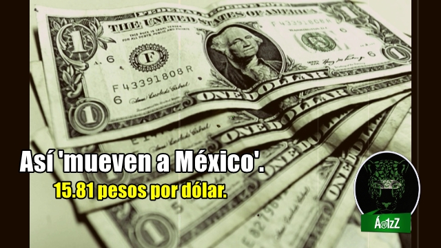 Se derrumba el peso ante el dólar. ¿Mover a México?
