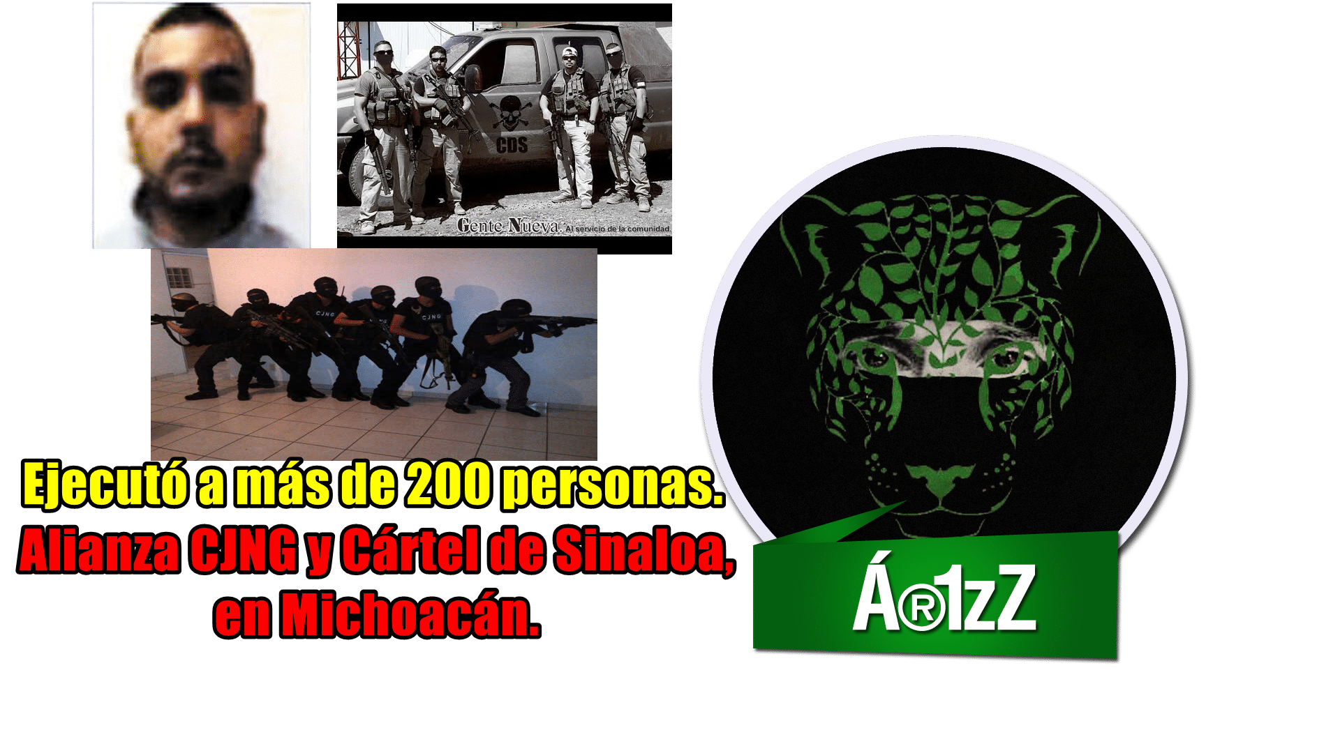 Recapturan a multihomicida de Cd. Juárez. Alianza CJNG y Cártel de Sinaloa en Michoacán.
