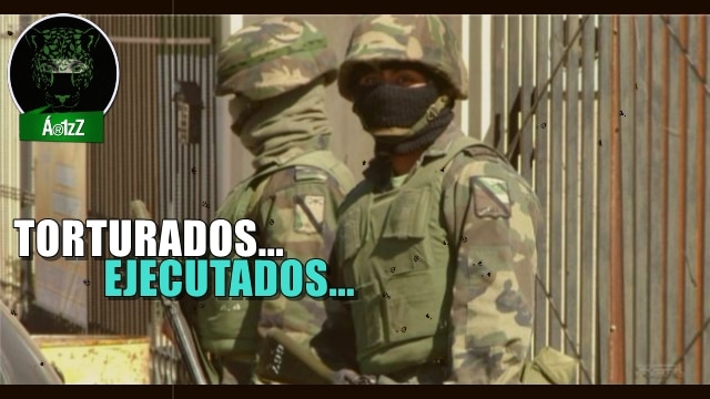 Torturaron y ejecutaron a dos soldados en Tejupilco, Estado de México.