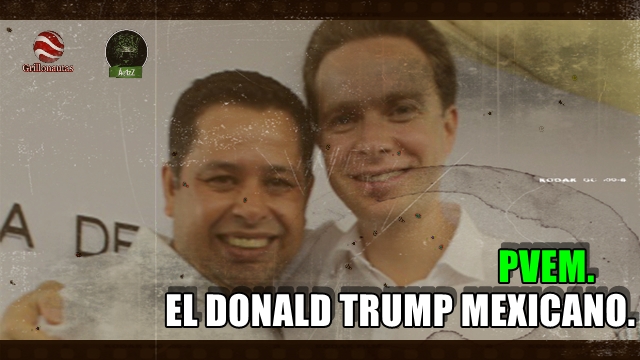Conozcan al Donald Trump mexicano. Es del Partido Verde y quiere ser alcalde.