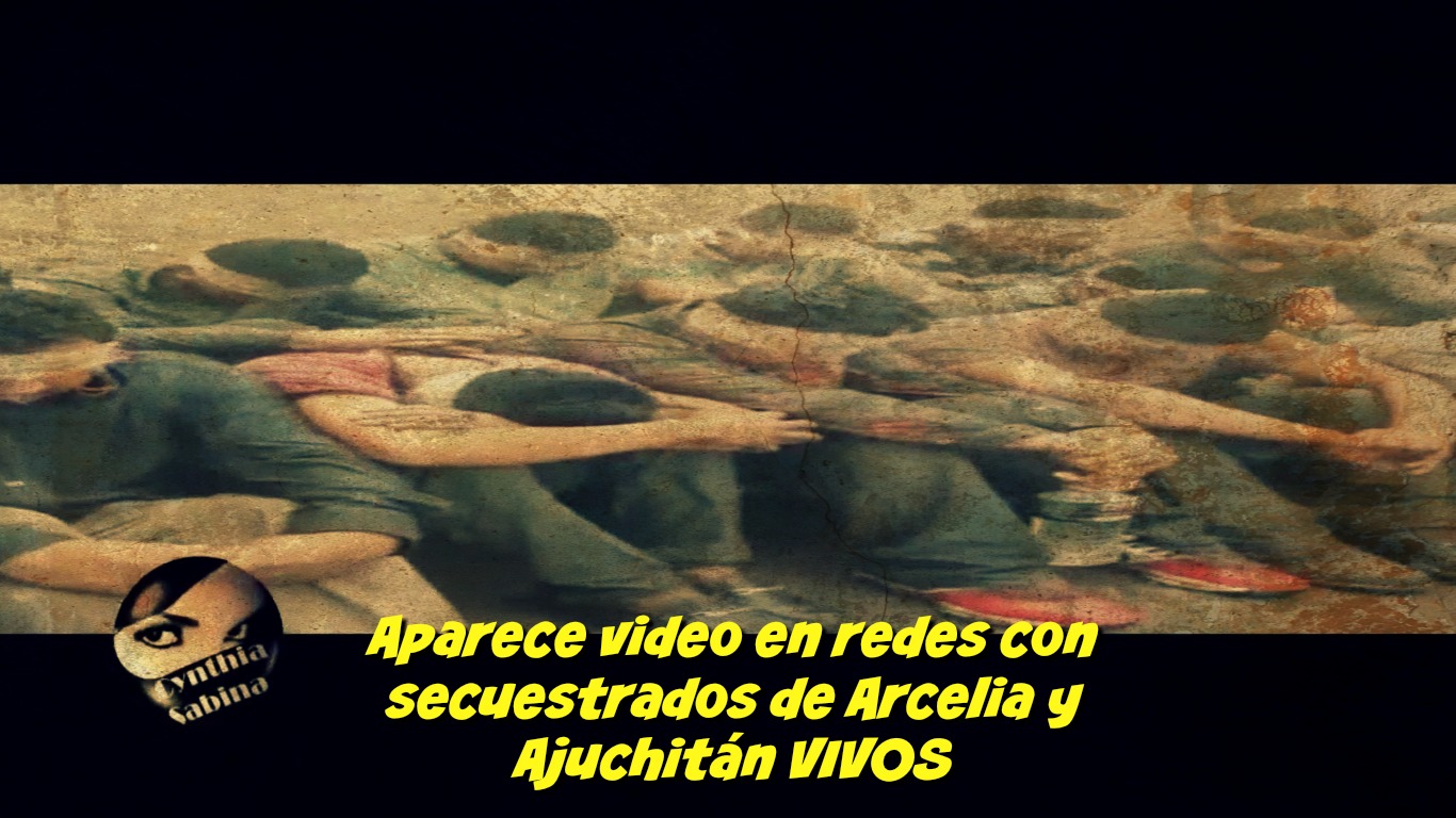 Aparece video con los secuestrados de Guerrero vivos. Piden cabeza del Pez y la Fresa de la Familia Michoacana
