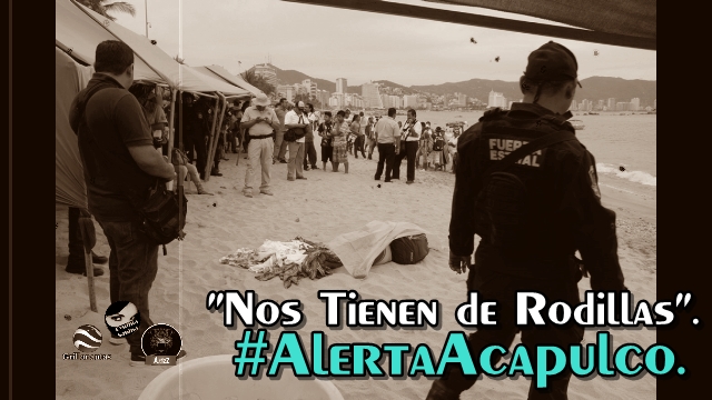 'Nos tienen de rodillas', dicen comerciantes al crimen organizado en Acapulco.