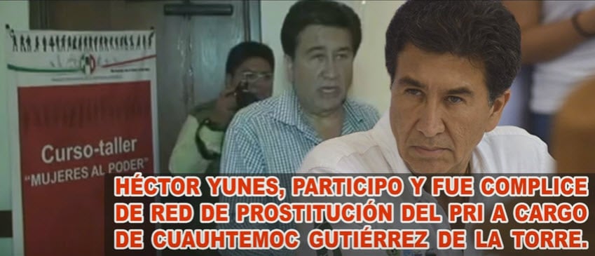 Héctor Yunes involucrado en red de prostitución del PRI. #Veracruz.