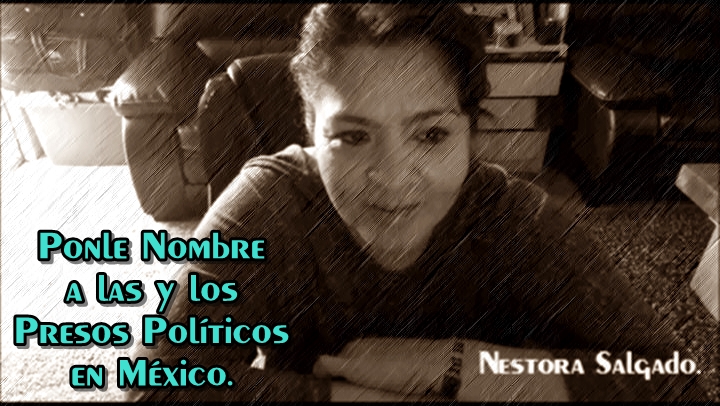 Inicia Nestora Salgado campaña en España por la libertad de presos políticos en México.