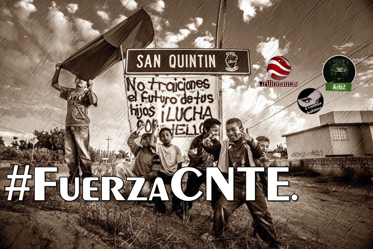 San Quintín se une a la lucha de la CNTE.