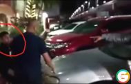 Policía Federal borracho golpea a ciudadano en Playa del Carmen (video)