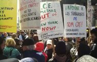 Trabajadores protestan en Nueva York contra política migratoria de Trump