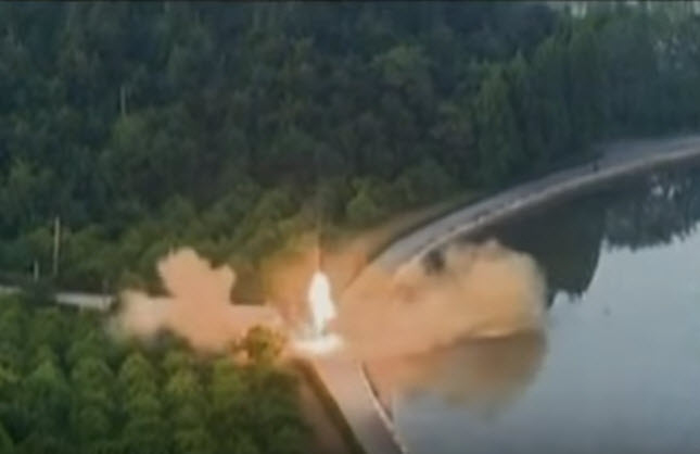 Video de la reciente prueba de misil balístico de Corea del Norte