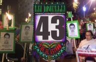 Ayotzinapa: Marcha de las antorchas en CDMX. Las familias de los 43 mantienen el plantón: 