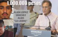 Yunes ofrece un millón de pesos por La Liebre