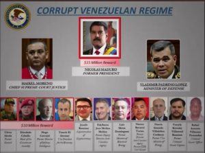 Ofrecen recompensa de 15 millones de dólares por Nicolás Maduro