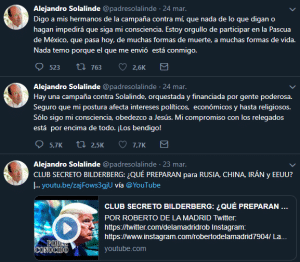 Tuits de Alejandro Solalinde