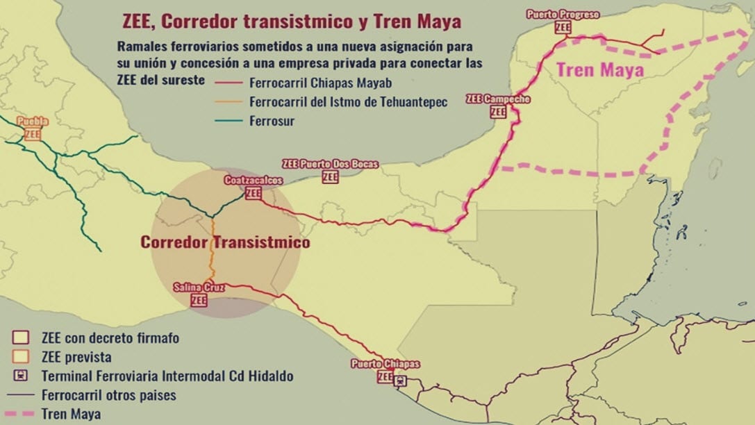 Corredor Interoceánico del Istmo de Tehuantepec; otro proyecto neoliberal de la #4T: REMA