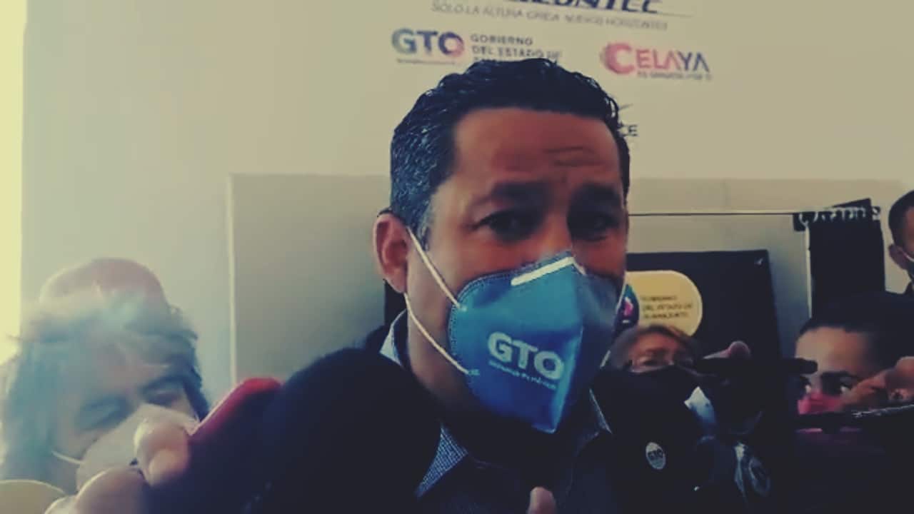 Diego Sinhue se enojó porque le preguntaron por la inseguridad en Guanajuato